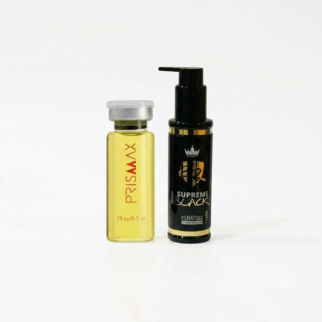 Tratamiento Capilar Keratina Supreme Black + Ampolla Prismax Nutritivo