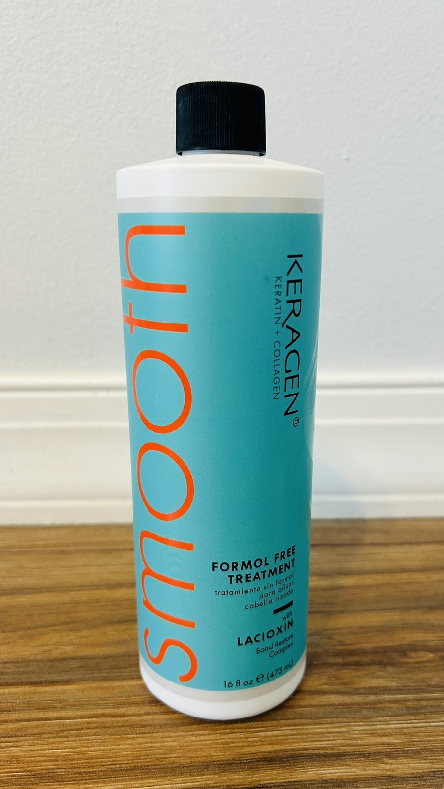 Keragen Smooth Formaldehyde Free Treatment Infused with Keratin & Collagen16oz