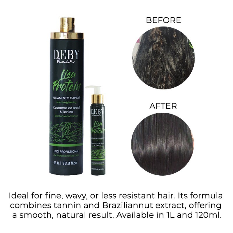 Deby Hair Lisa Protein Tannin Formaldehyde free 1 Liter