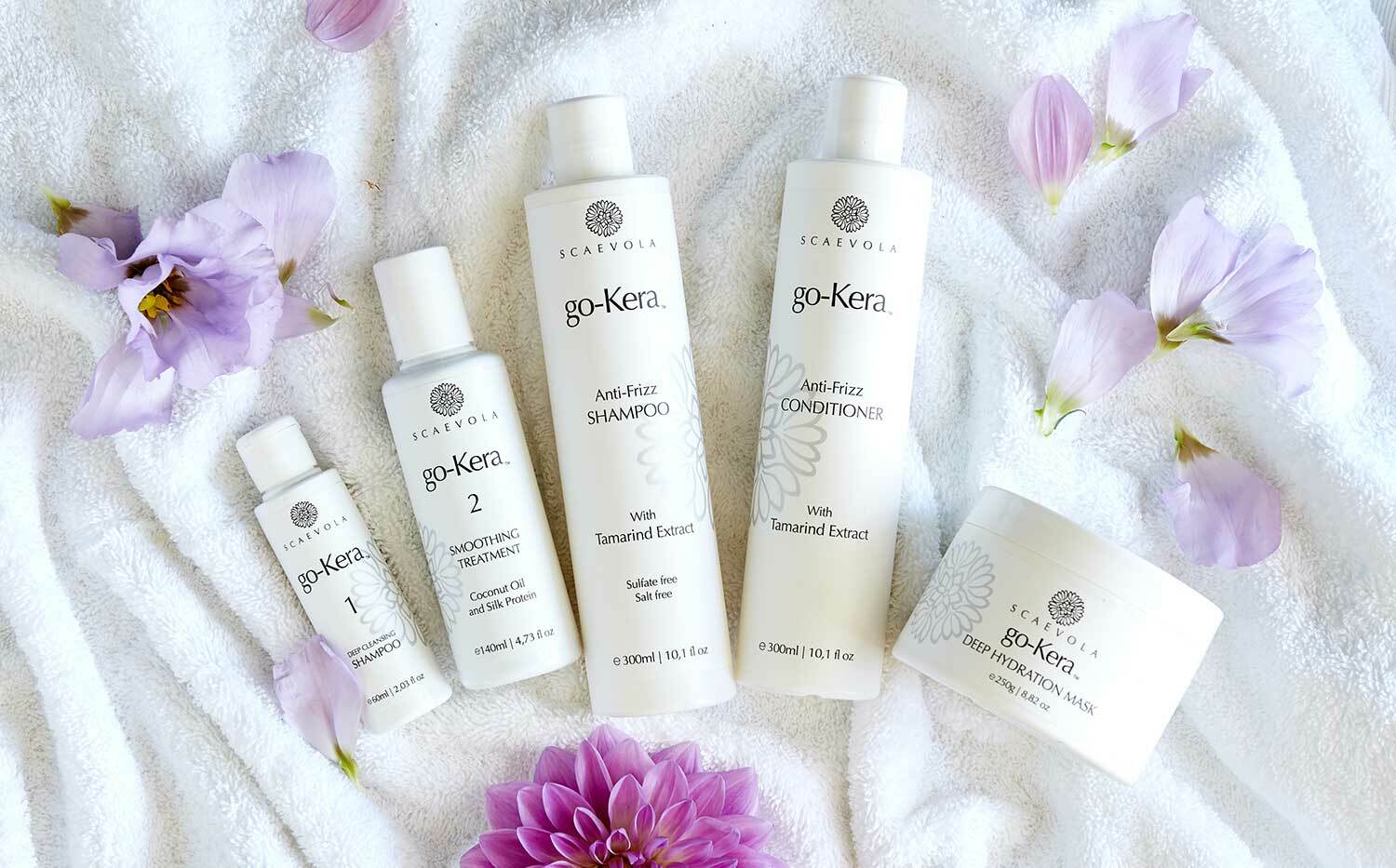 go-Kera™ Keratin Smoothing Treatment Bundle (FREE Deep Hydration Mask)