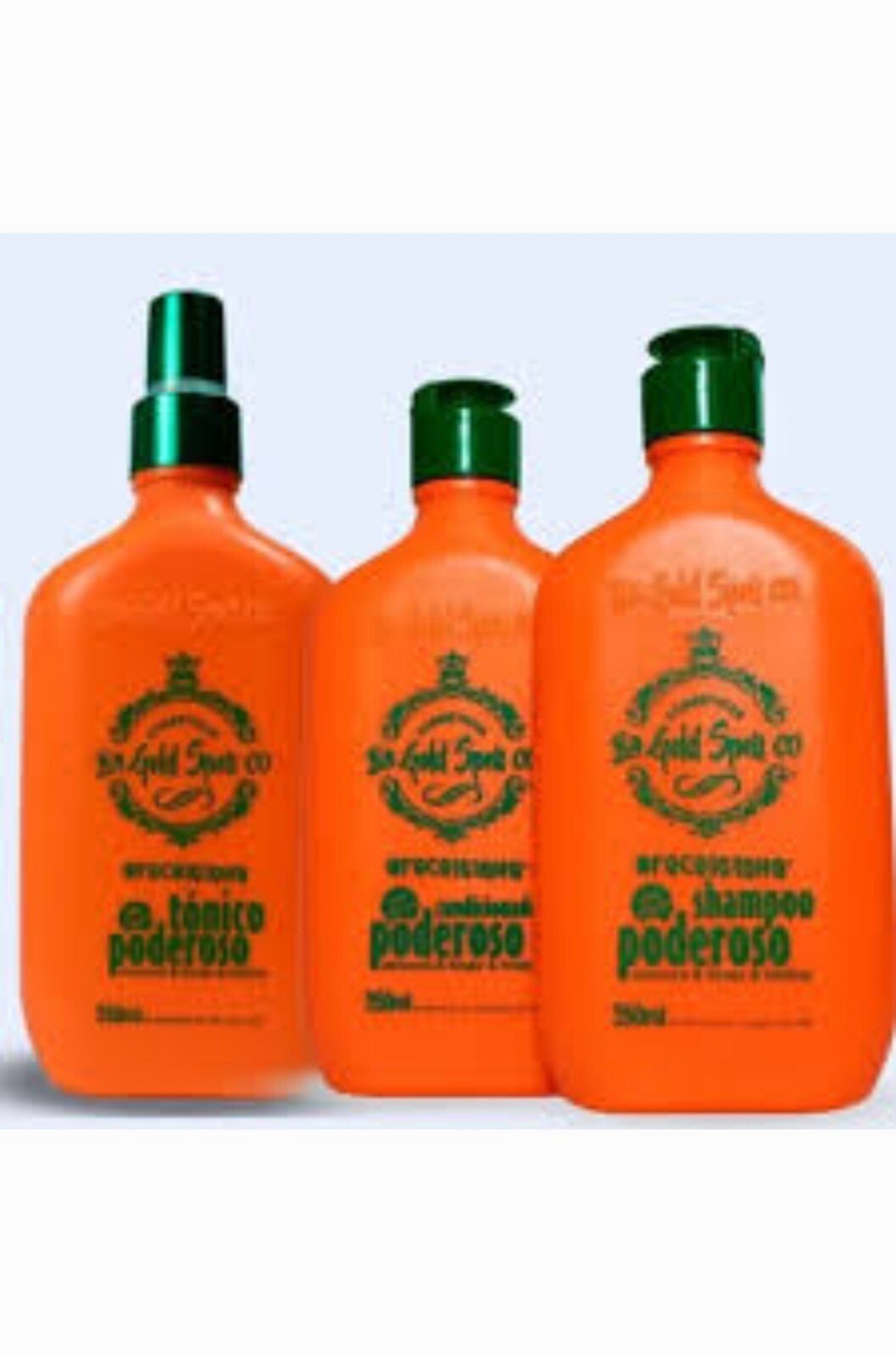 Gold Spell Cosmetics-Shampoo + Conditioner + Powerful Tonic 3X250ML Powerful Kit
