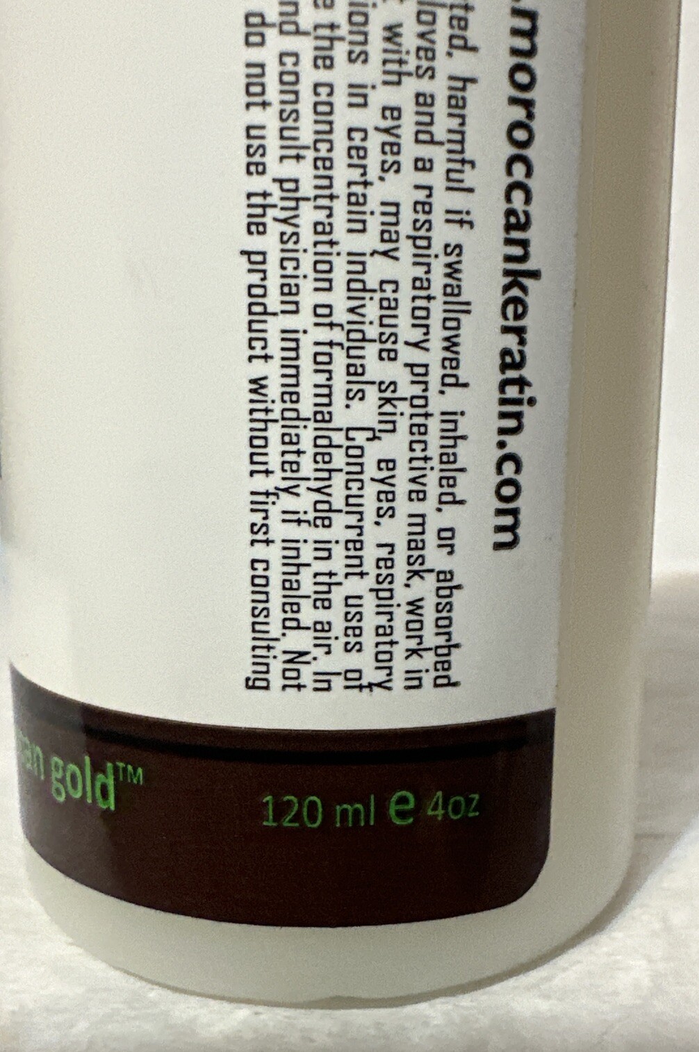 Moroccan Keratin-Keratin Hair Treatment-Instant Damage Repair-120ml-Exp: 7/26