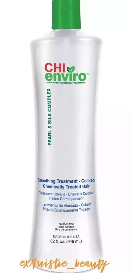 Chi Enviro Smoothing treatment highlight, colored, virgin, Shampoo, You choose.