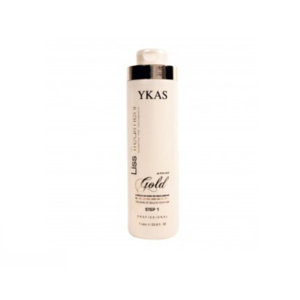 Ykas Gold Liss Treatment Brazilian Keratin Kit 2 Steps (2x 1L) 3 Day Delivery