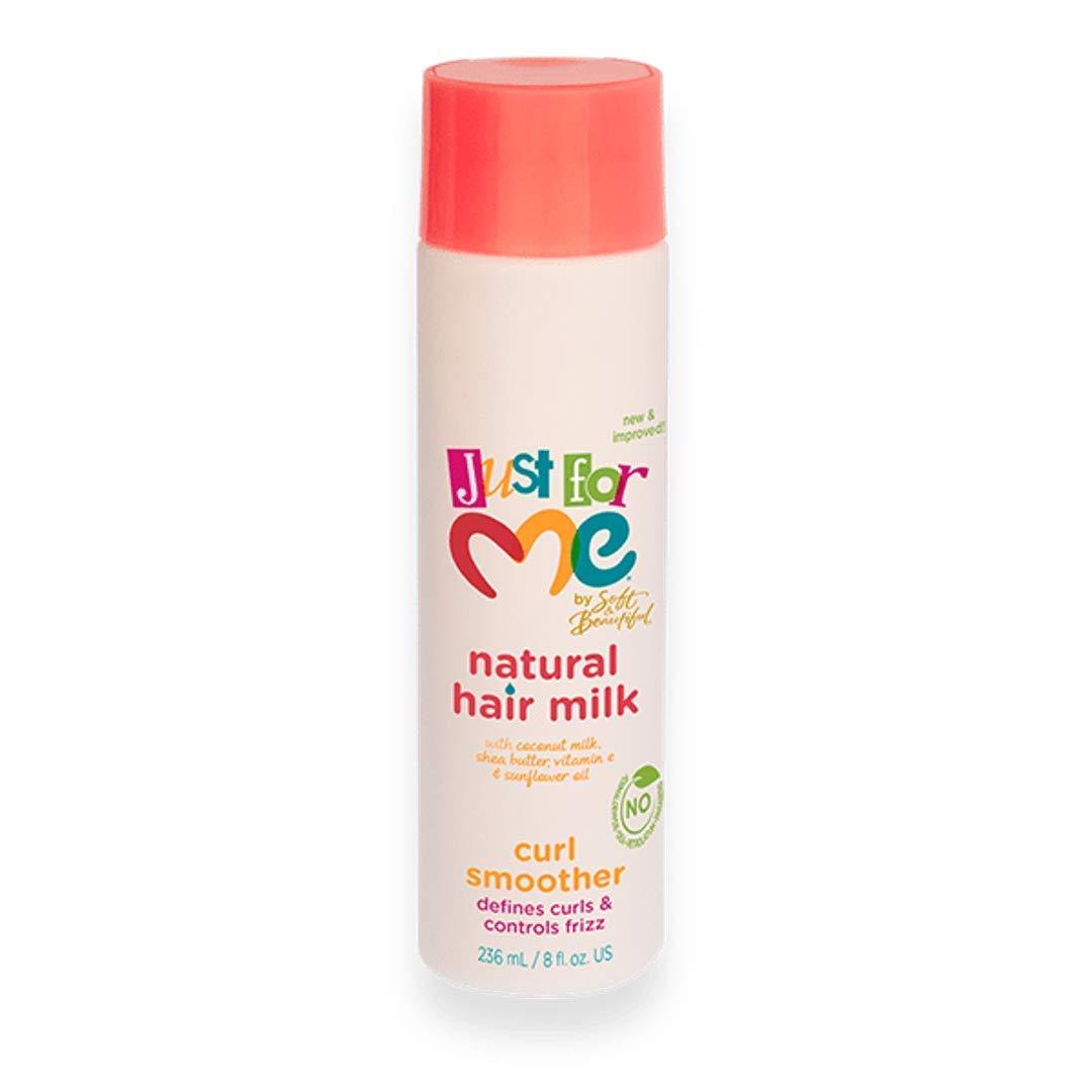 [SOFT & BEAUTIFUL] JUST FOR ME NATURAL HAIR MILK CURL SMOOTHER 8OZ