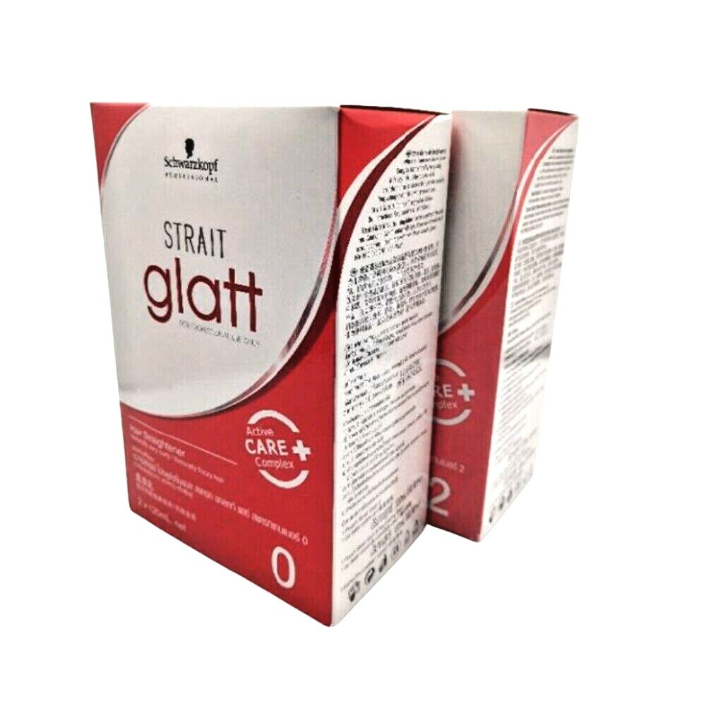 Schwarzkopf Glatt Hair Straightener Professional Curly Frizzy Porous Coloured