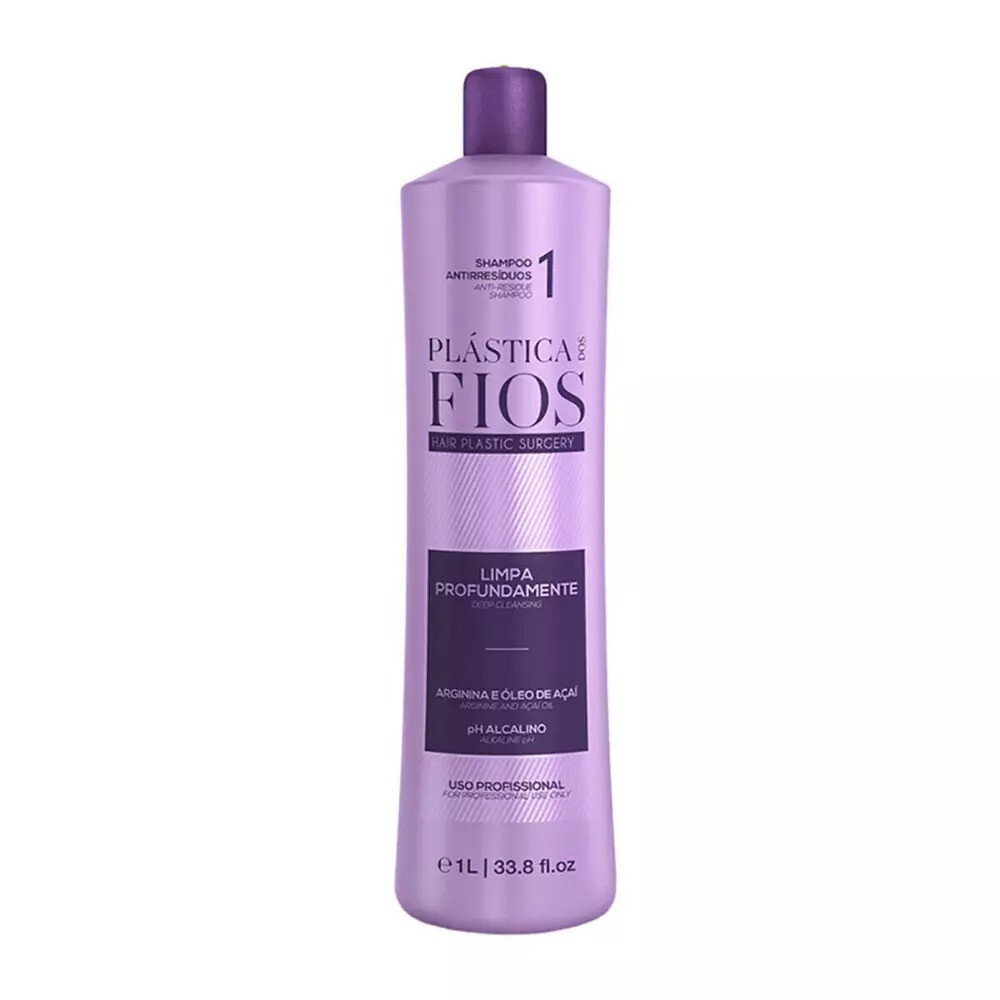 Cadiveu Plastica dos Fios Straightener Brazilian Keratin Hair Treatment 3x 1L