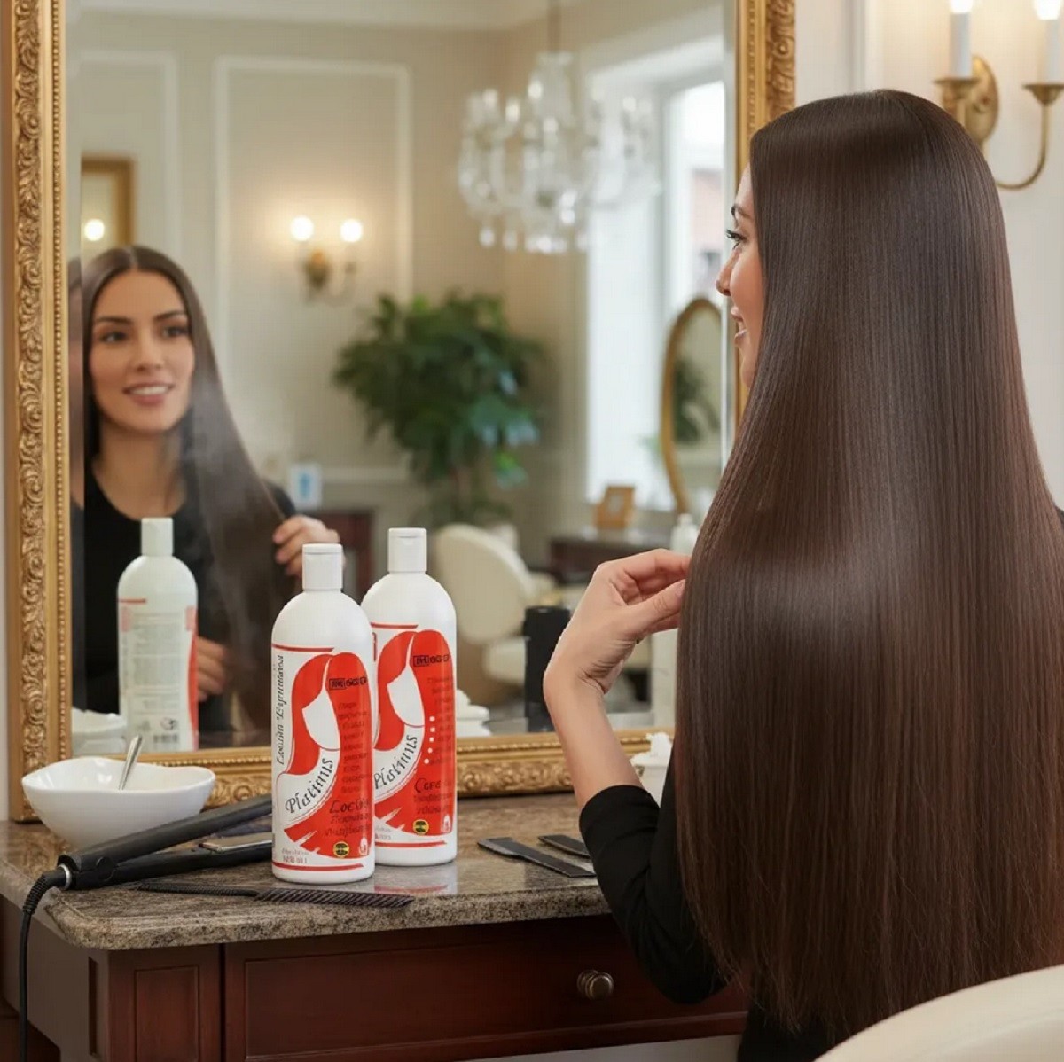 Cold Wax Plasticizing Hair Surgery 360ml (12.7oz) – Professional Smoothing Kit
