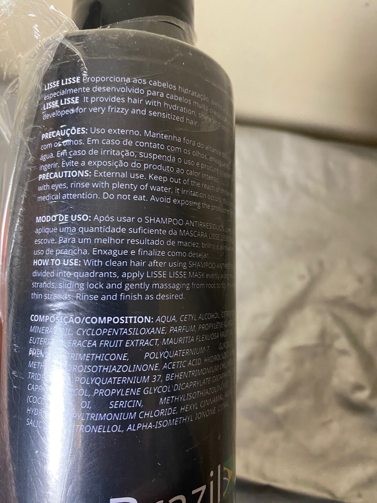 Brazil Professional BK Original Repair Lisse Mask Treatment- 1000 ML