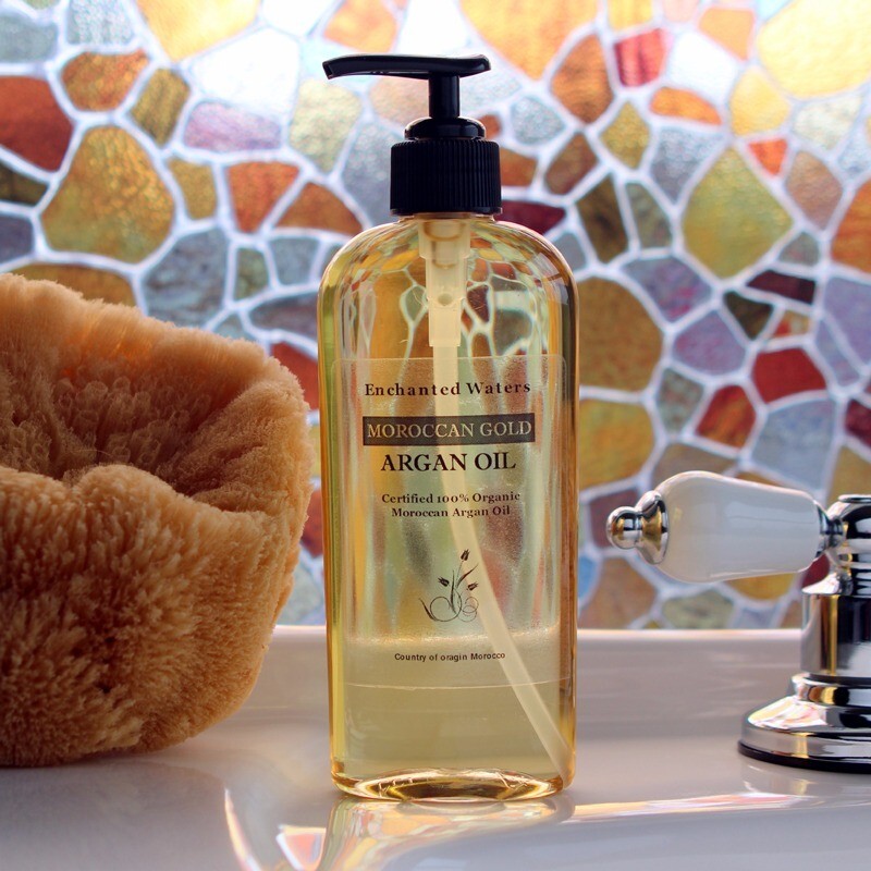 100% Pure Organic Argan Oil Moroccan Gold -Face Body Hair Treatment & Nails -4oz