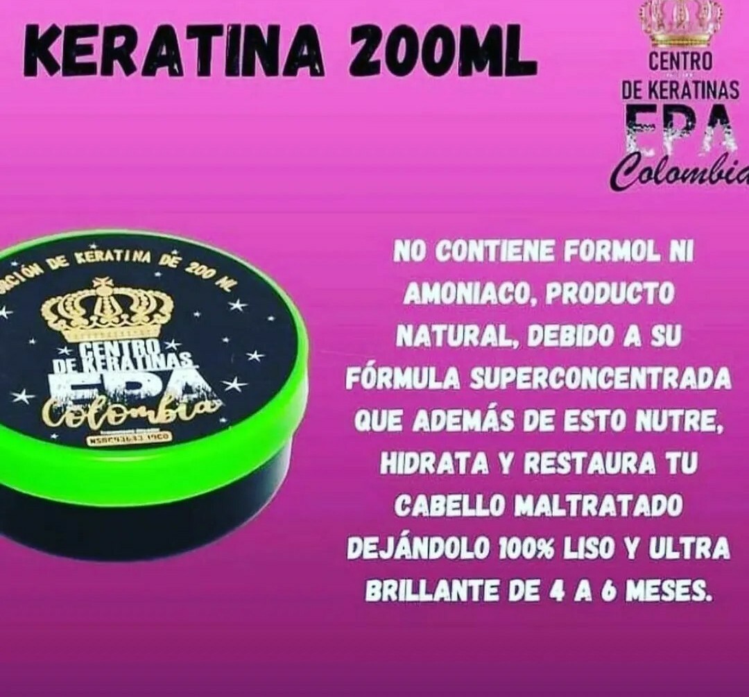 KitKeratina de 200ml,Shampu y acondicionador de 500ml mas splash termofijdor