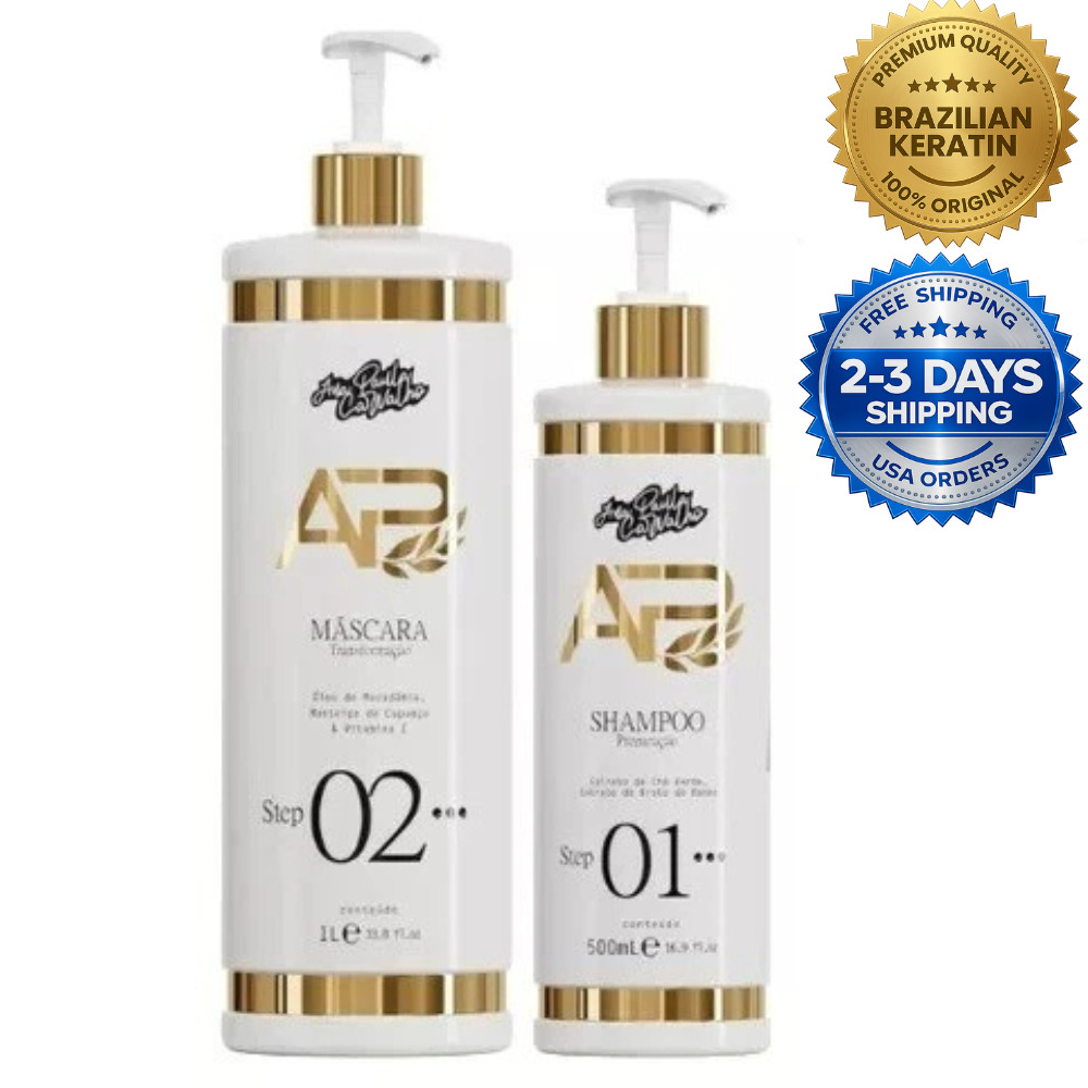 Ana Paula Carvalho Liso Lambido Progressive Hair Straightening Kit Professional