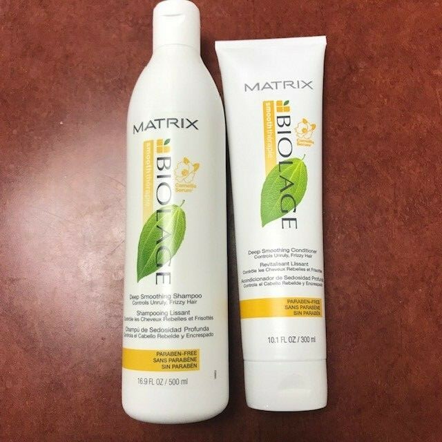 Matrix Biolage Deep Smoothing Shampoo & Conditioner 16.9 / 10.1 oz ~ NEW