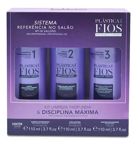 Cadiveu Plastica dos Fios Straightener Brazilian Keratin Hair Treatment 110mL