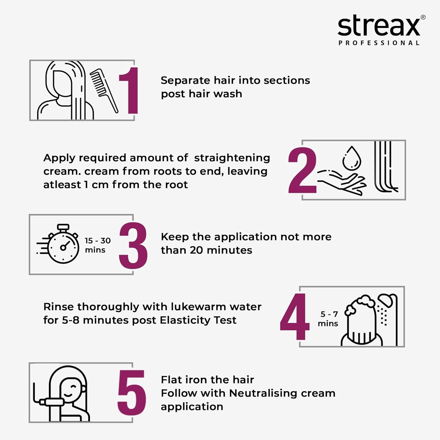 Streax Canvoline Straightening Cream | Mild | Smooth, Straight Hair 160gm