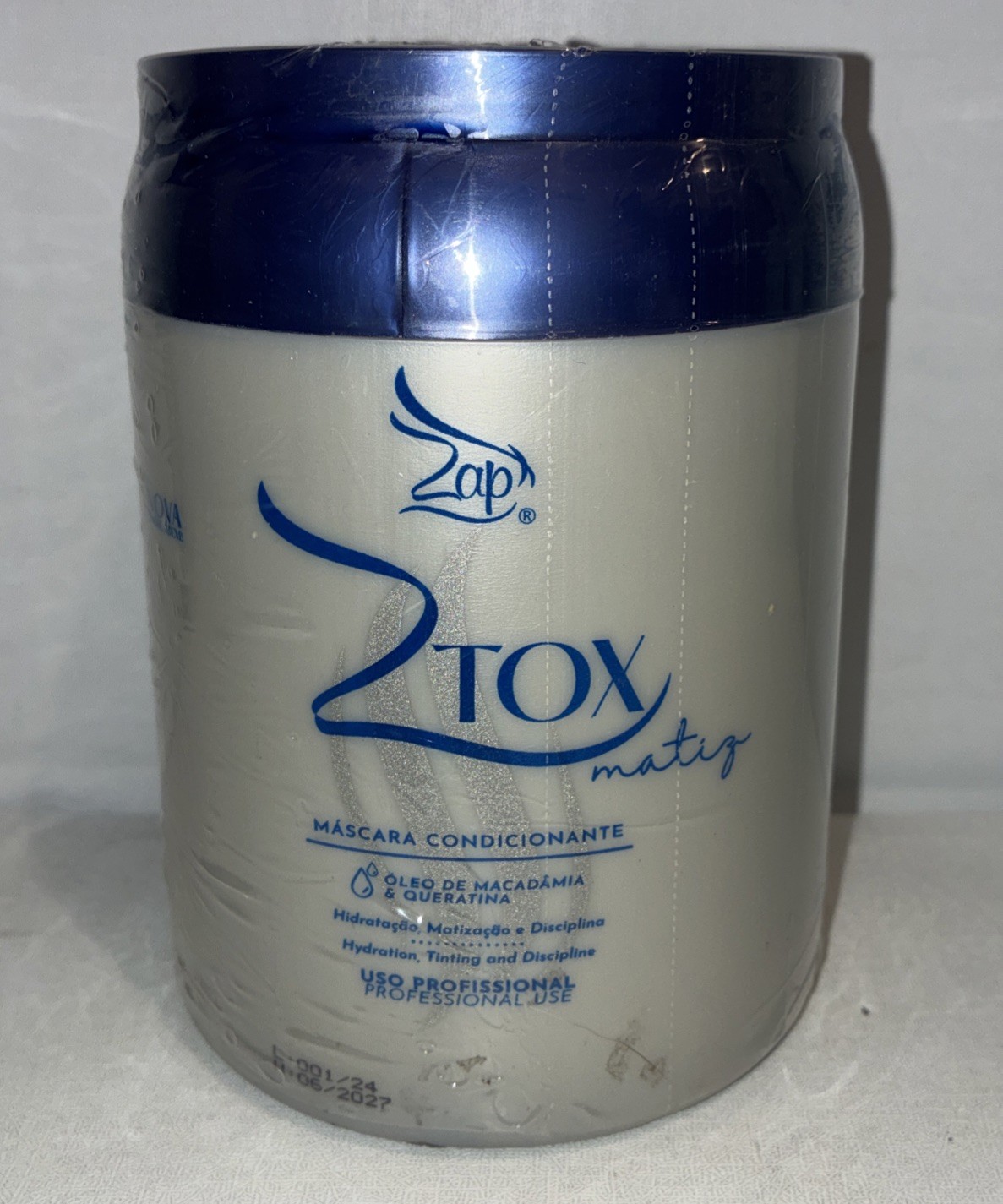 Zap-Ztox Matiz Mask Hydration Tinting Btox Matizador Hair Care 950g/33.5fl.oz