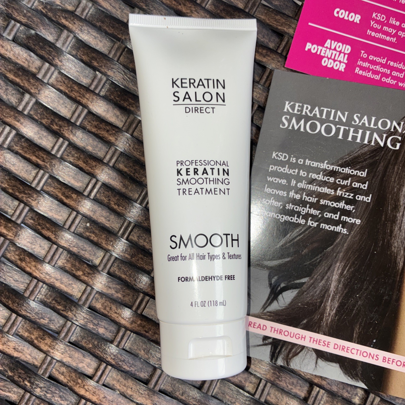 Keratin Salon Direct Keratin Hair Treatment, 4 oz | Smoothing Treatment