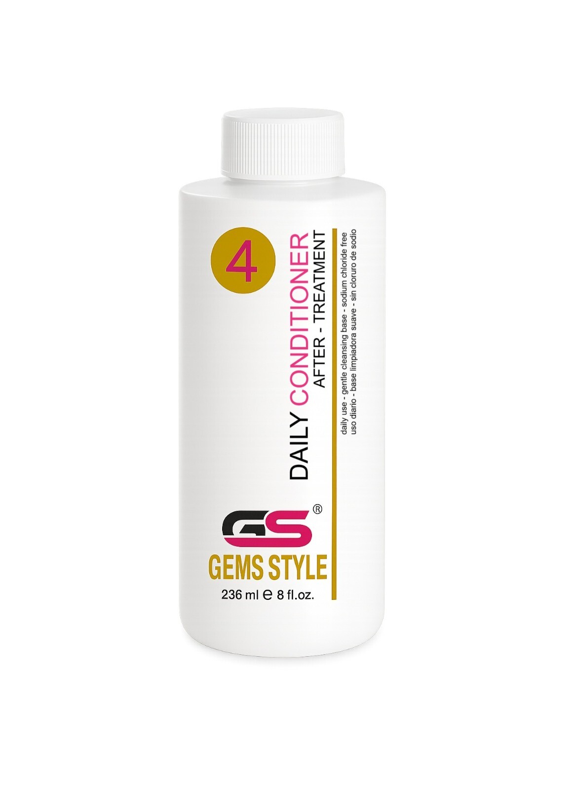 GS Gems Style MAINTENANCE Keratin DAILY CONDITIONER -Sulfate & Salt free 8 oz