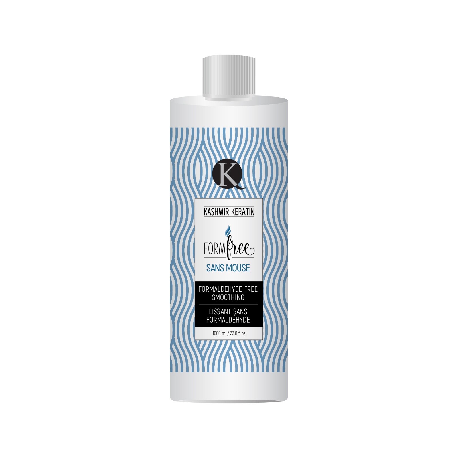 Kashmir keratin Smoothing Treatment 0% Formaldehyde – 33.8 fl.oz – 1L