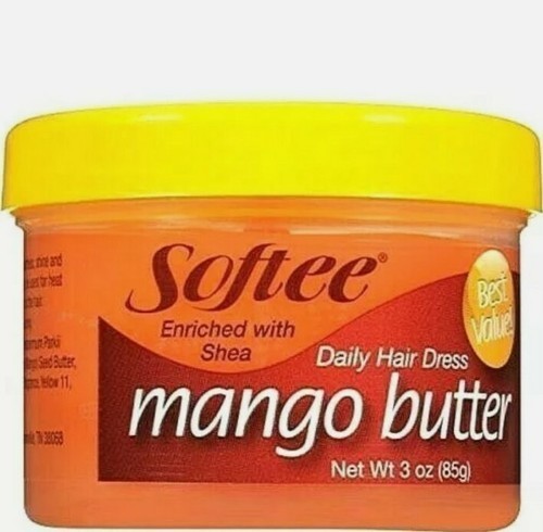 new 2 Softee Enriched w/ Shea Mango Butter Hair & Scalp Treatment 3oz Ea