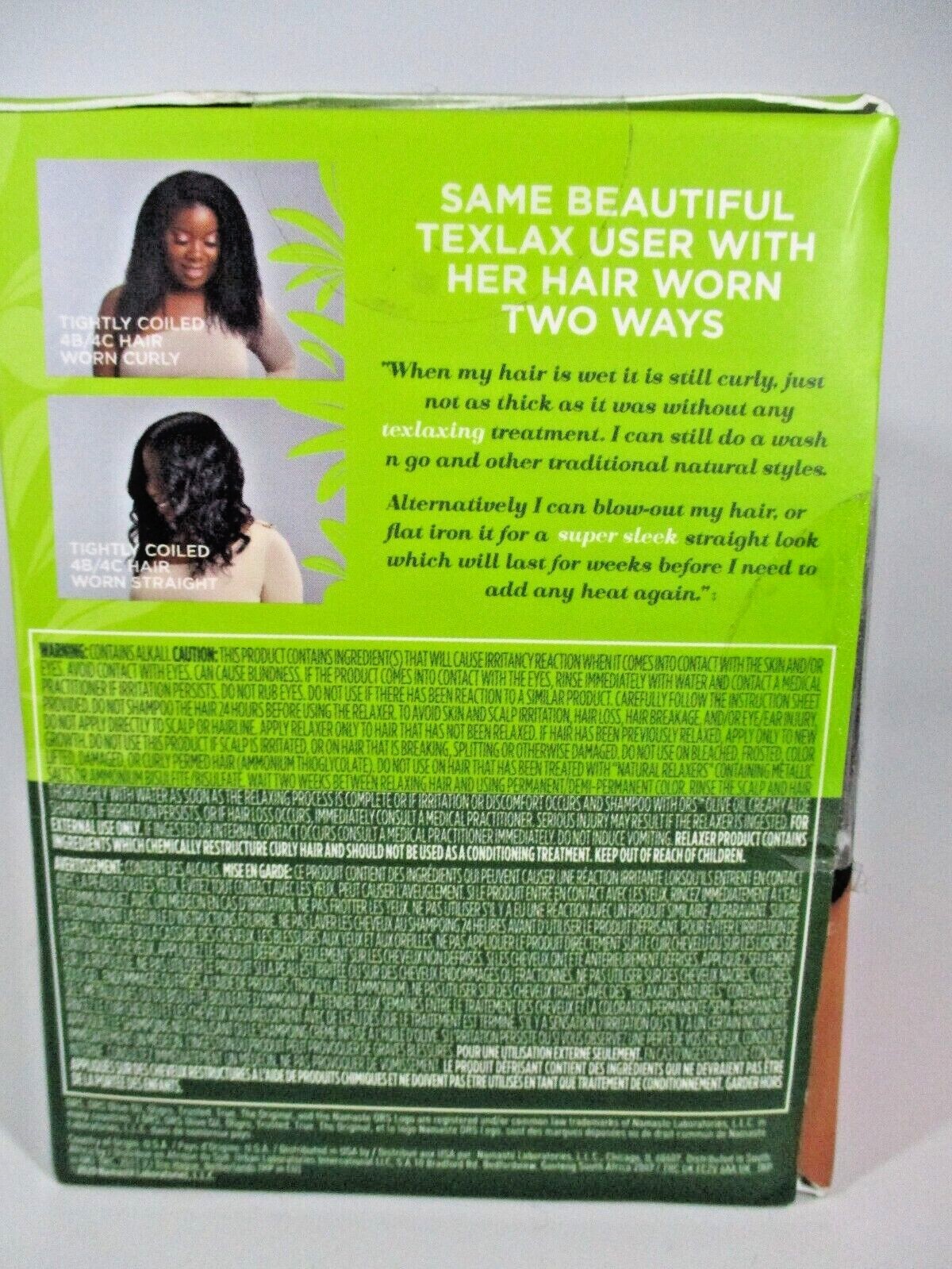 ORS Olive Oil TexLax & Stretch Semi- Straightening System For All Hair Types.