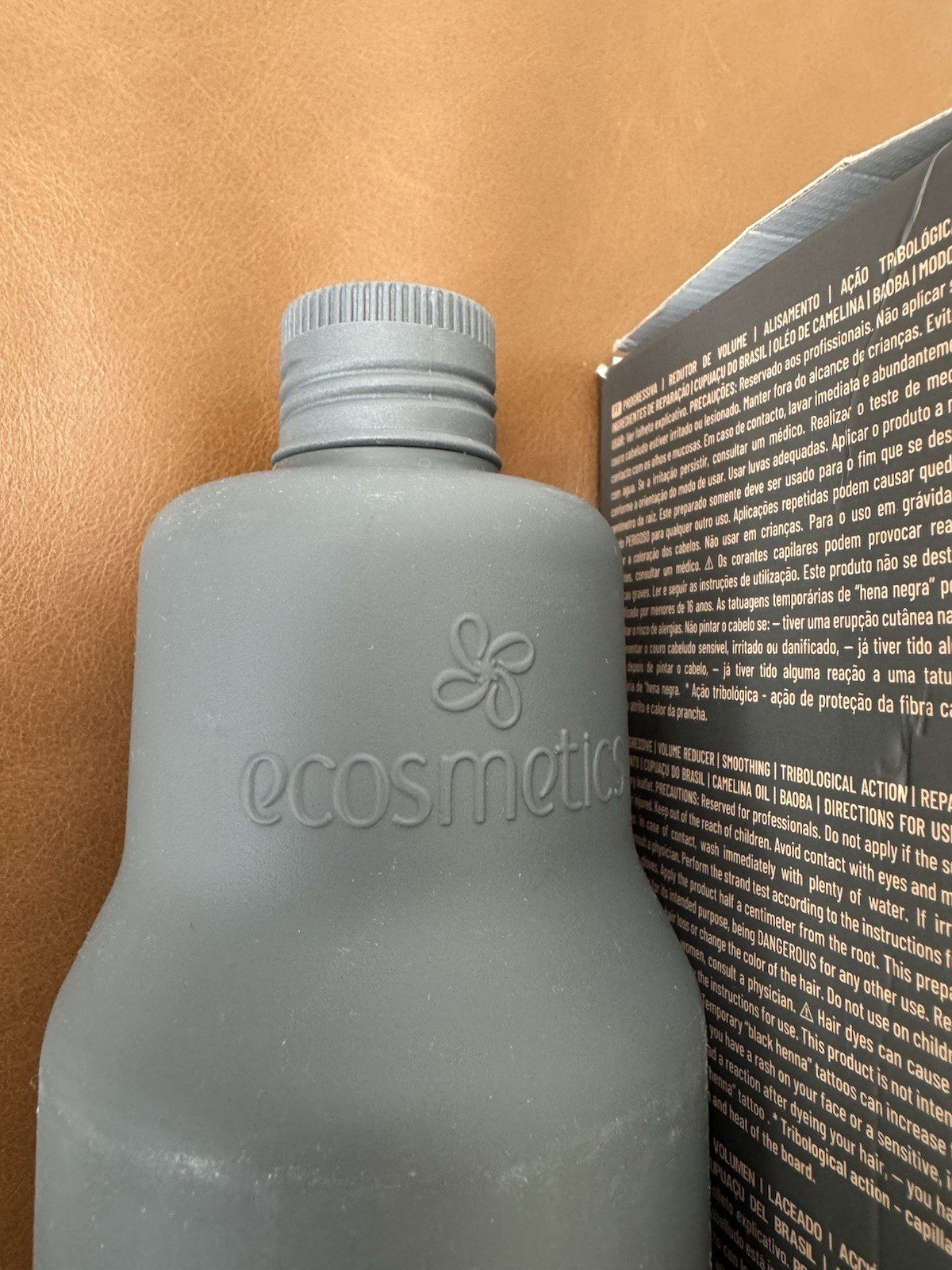 Ecosmetics Brazilian Keratin Progressive Straightening 33.8oz/1L NEW No Pump