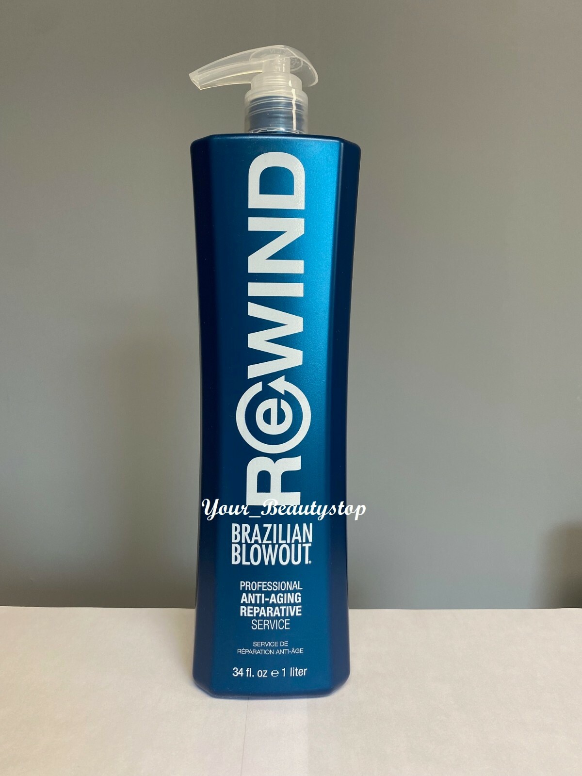 **NEW** Brazilian Blowout Rewind Anti Aging Reparative Salon Treatment 34 oz