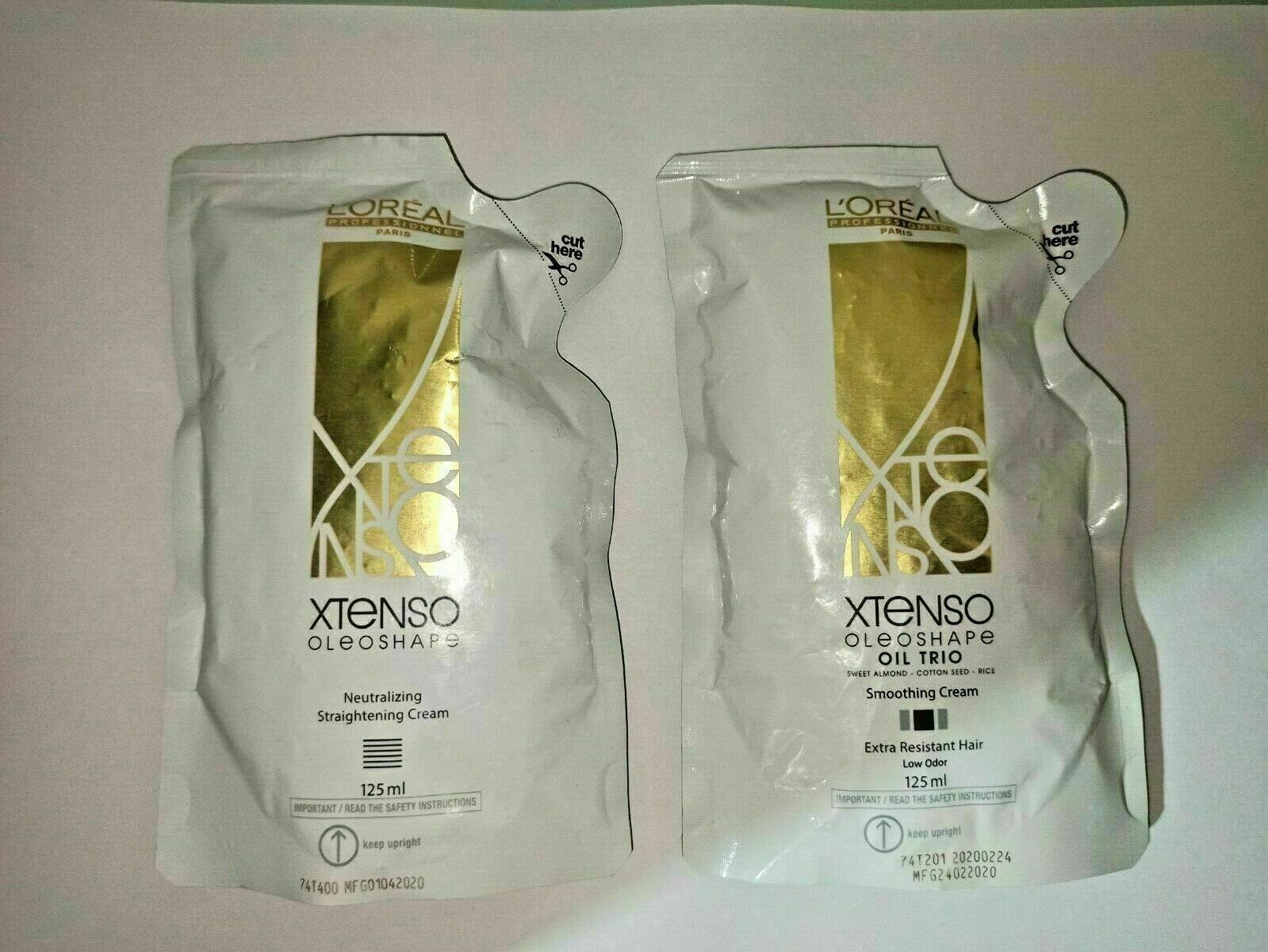L’Oreal Paris Cream Extra Resistant Hair Rebonding Straight Perm Set (125+125ml)