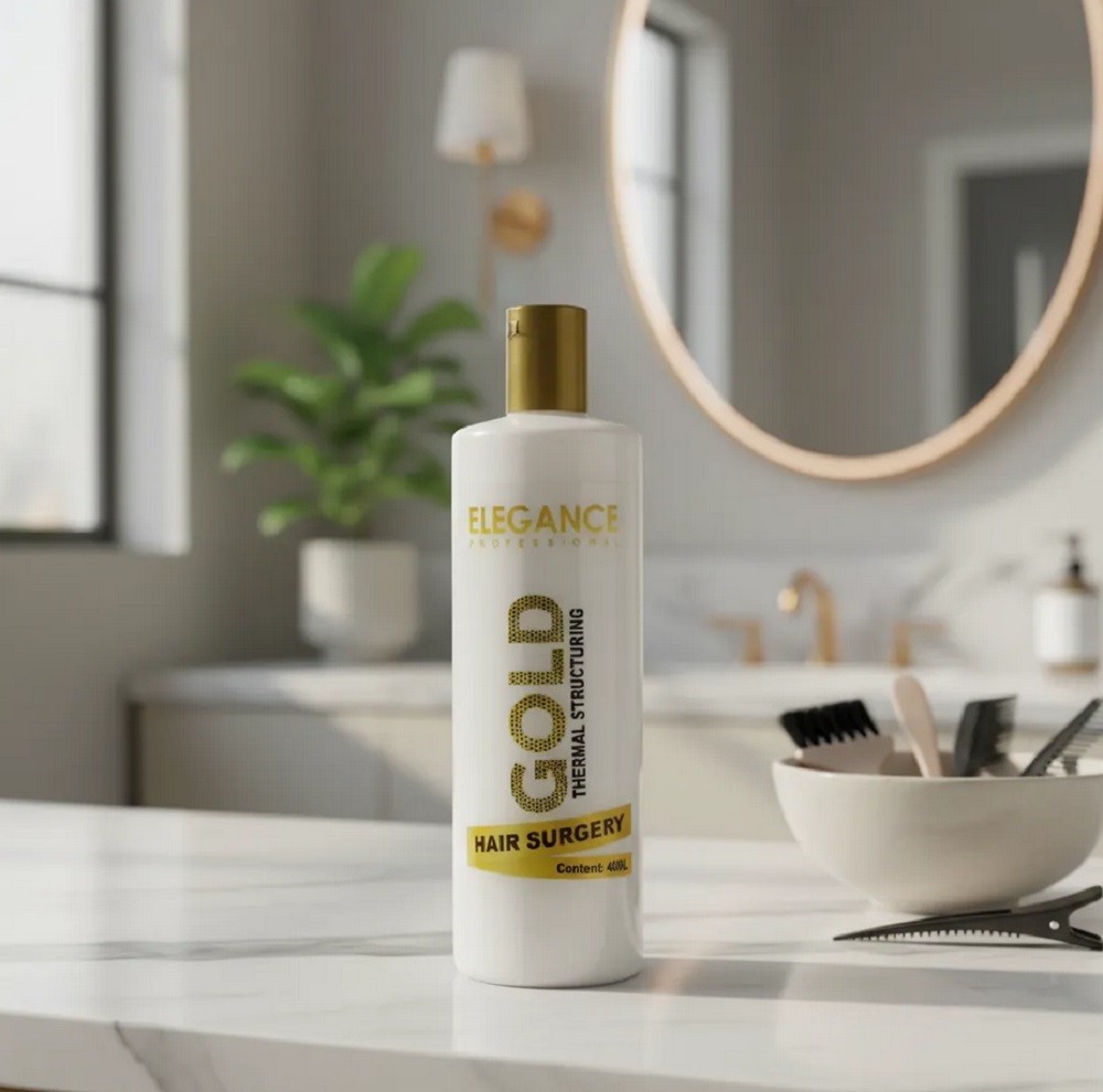 Elegance Gold Hair Surgery 16oz Professional Keratin Smoothing Treatment 480ml