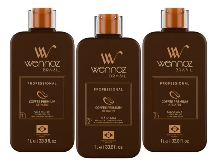 Coffee Premium All Liss Hair Progressive Brush Kit 3x1L – Honma Tokyo (WENNOZ)