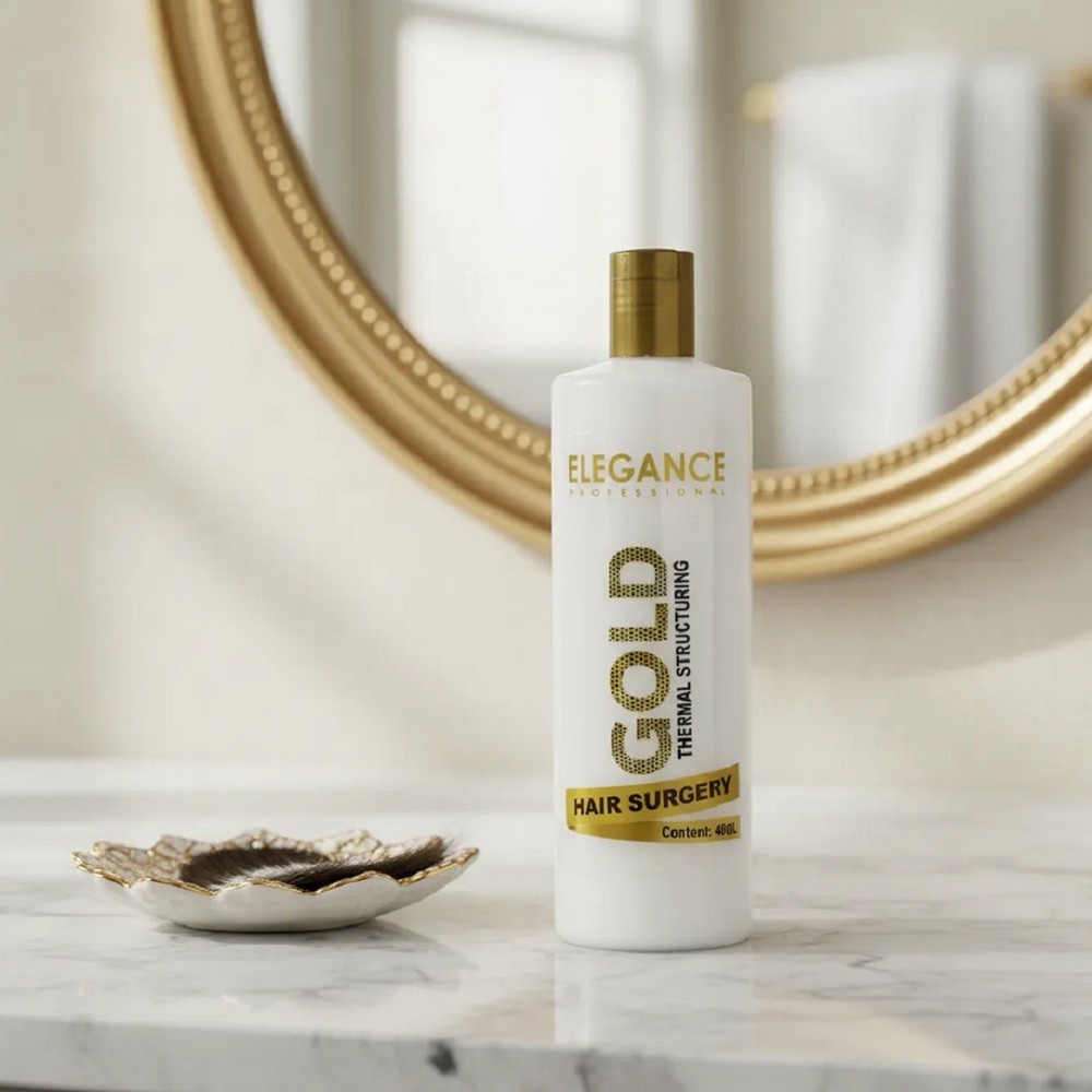 Elegance Gold Hair Surgery 16oz Professional Keratin Smoothing Treatment 480ml