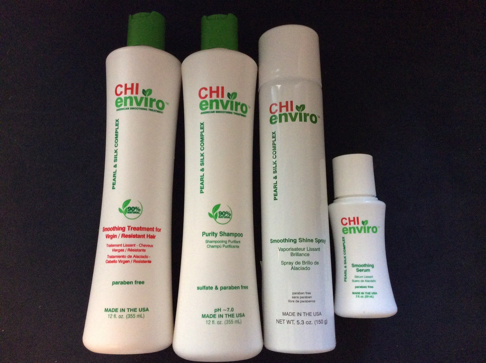 CHI enviro Smoothing treatment kit virgin hair similar like Brazilian blowout