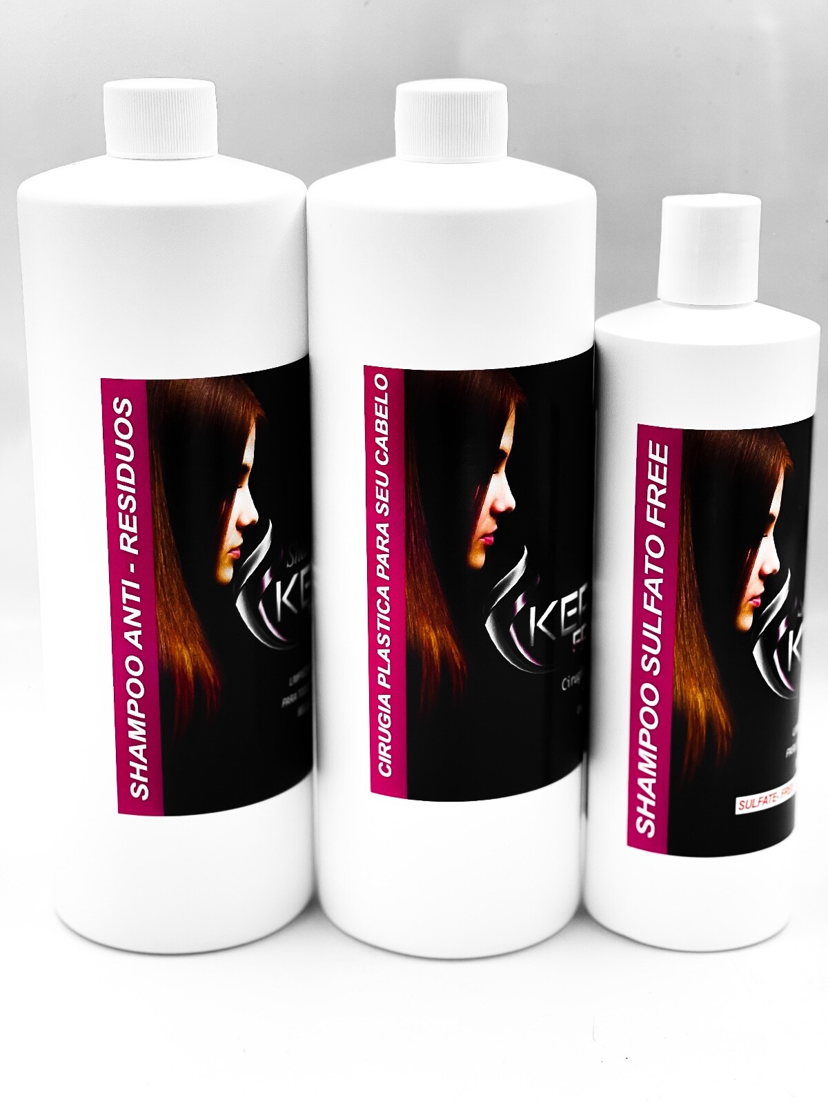 Keratina Profesional de chocolate brasileña profesional + Shampoo 1 litro KERAT