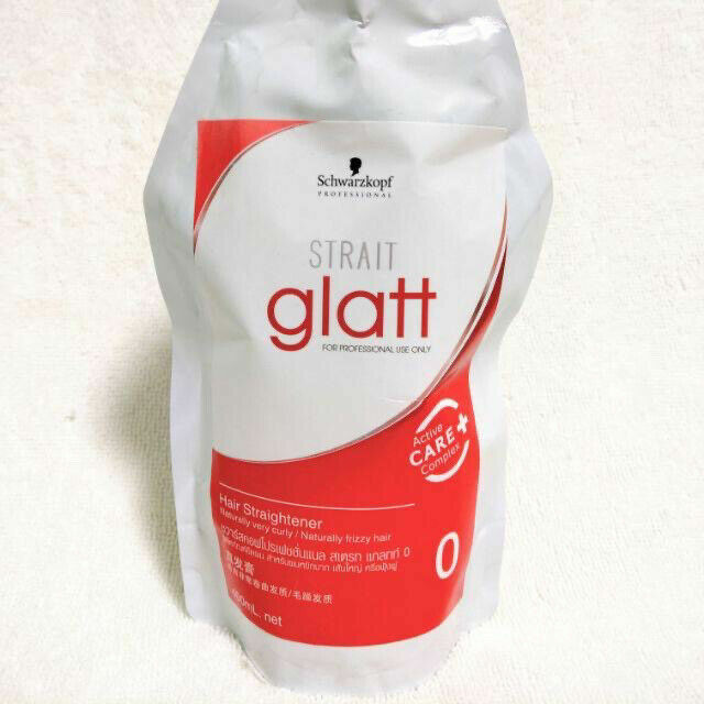 4set Schwarzkopf Strait Glatt Hair Straightener Cream No.0 Very Curly Frizzy Hai