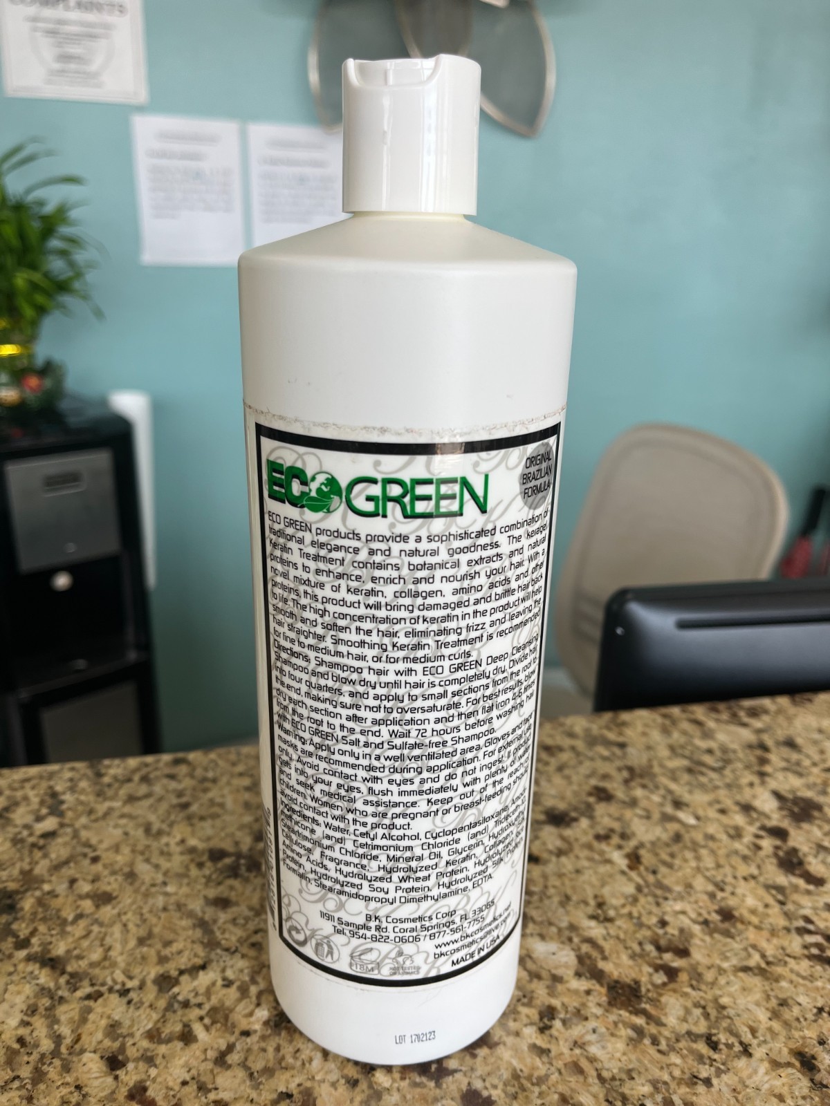 BK Cosmetics, Keragel, Keratin Treatment, Thin to medium hair