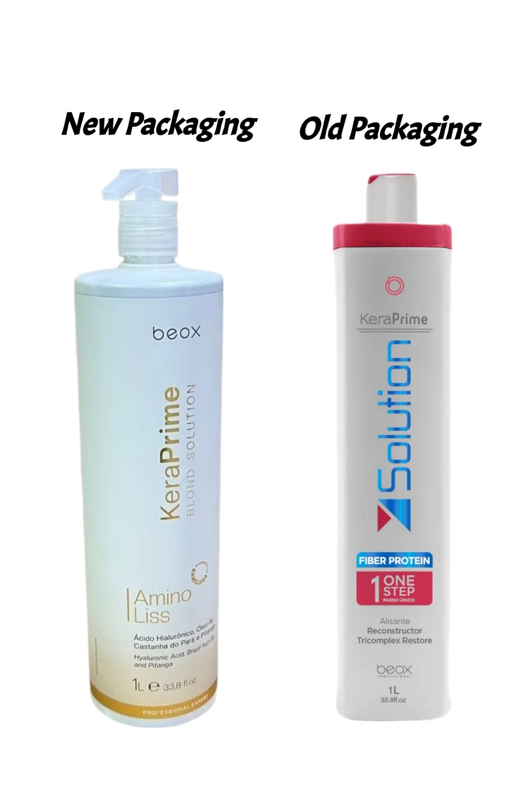 KeraPrime Blond Solution Beox / Hair Straightening / Realignment 1L / 33.8 fl.oz