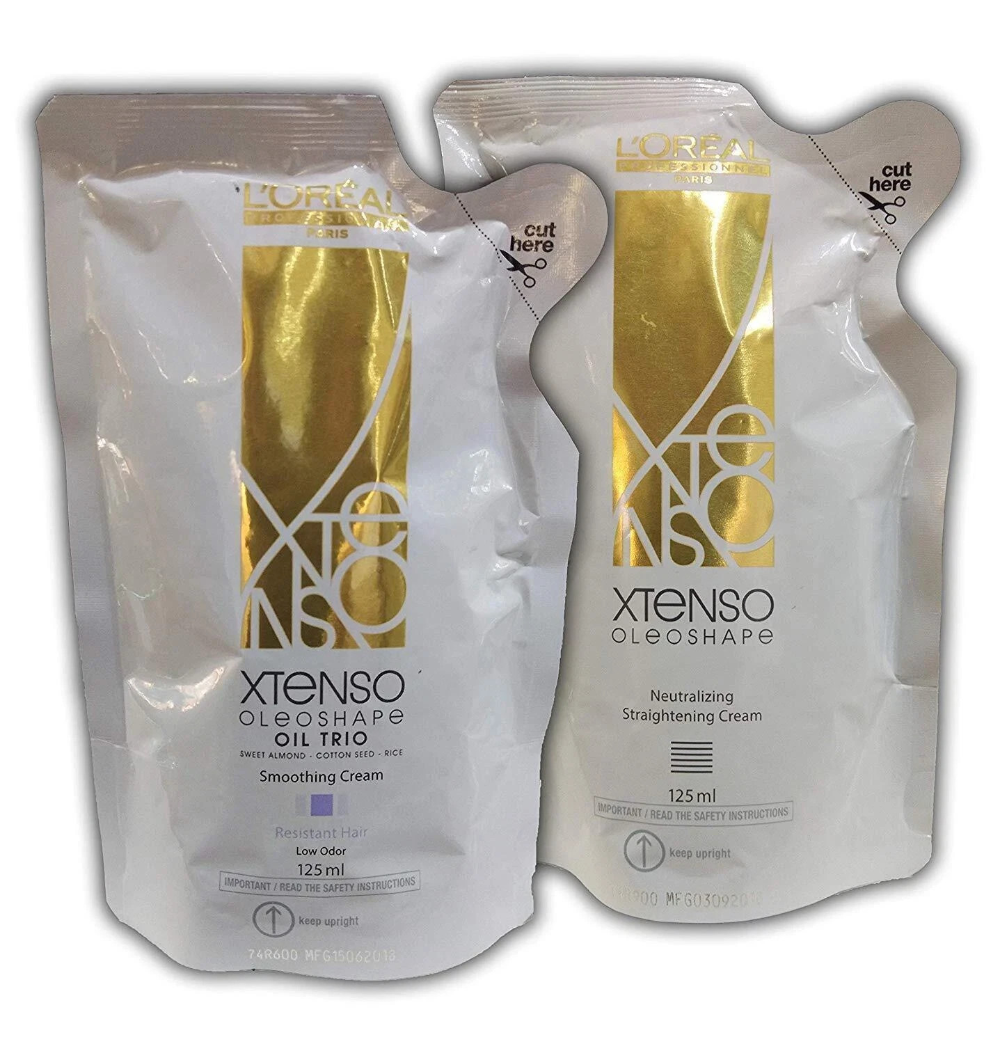 L’oreal X-tenso Straightener Cream Straightening Hai For Natural Resistant Hair