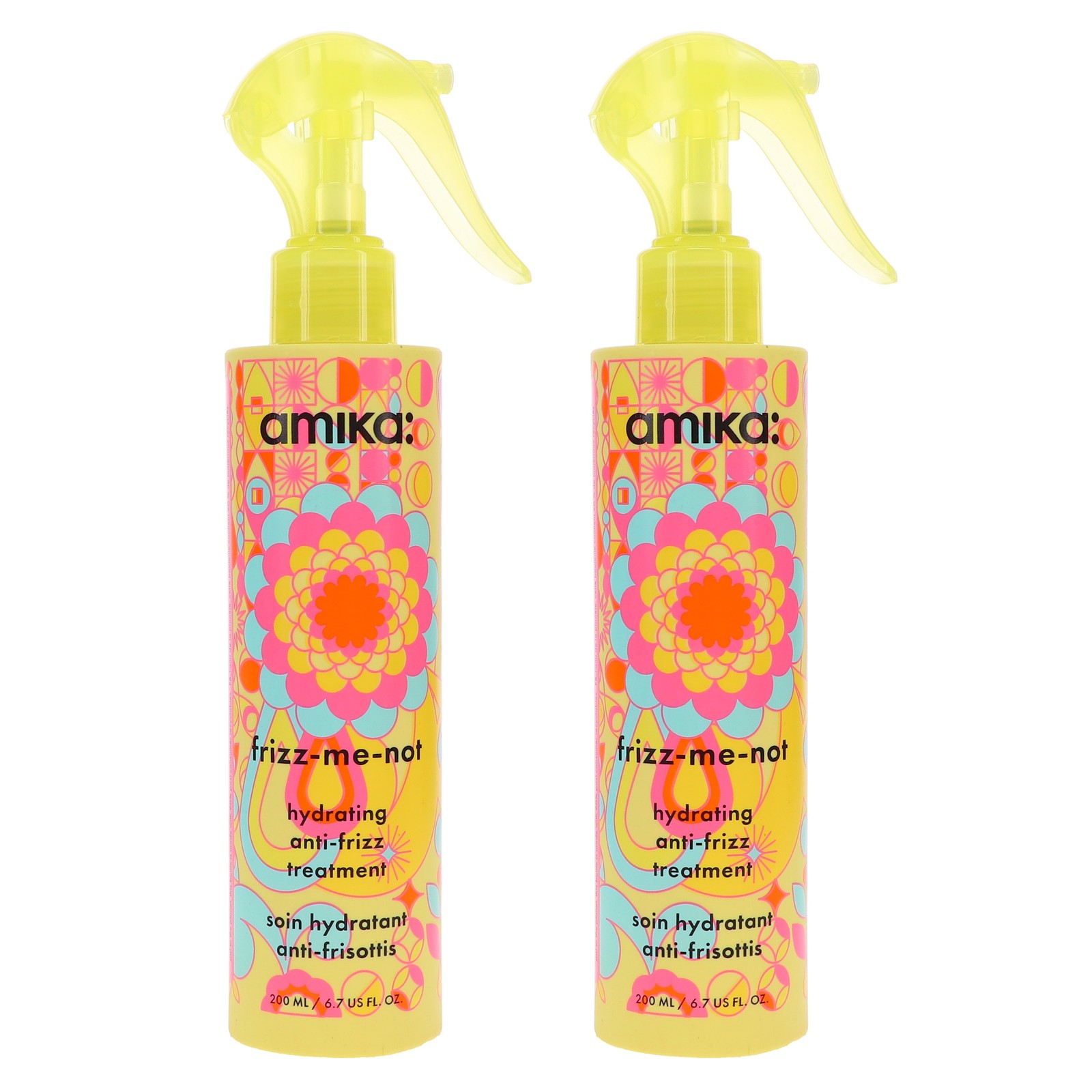 Amika Frizz-Me-Not Hydrating Anti-Frizz Treatment 6.7 oz 2 Pack