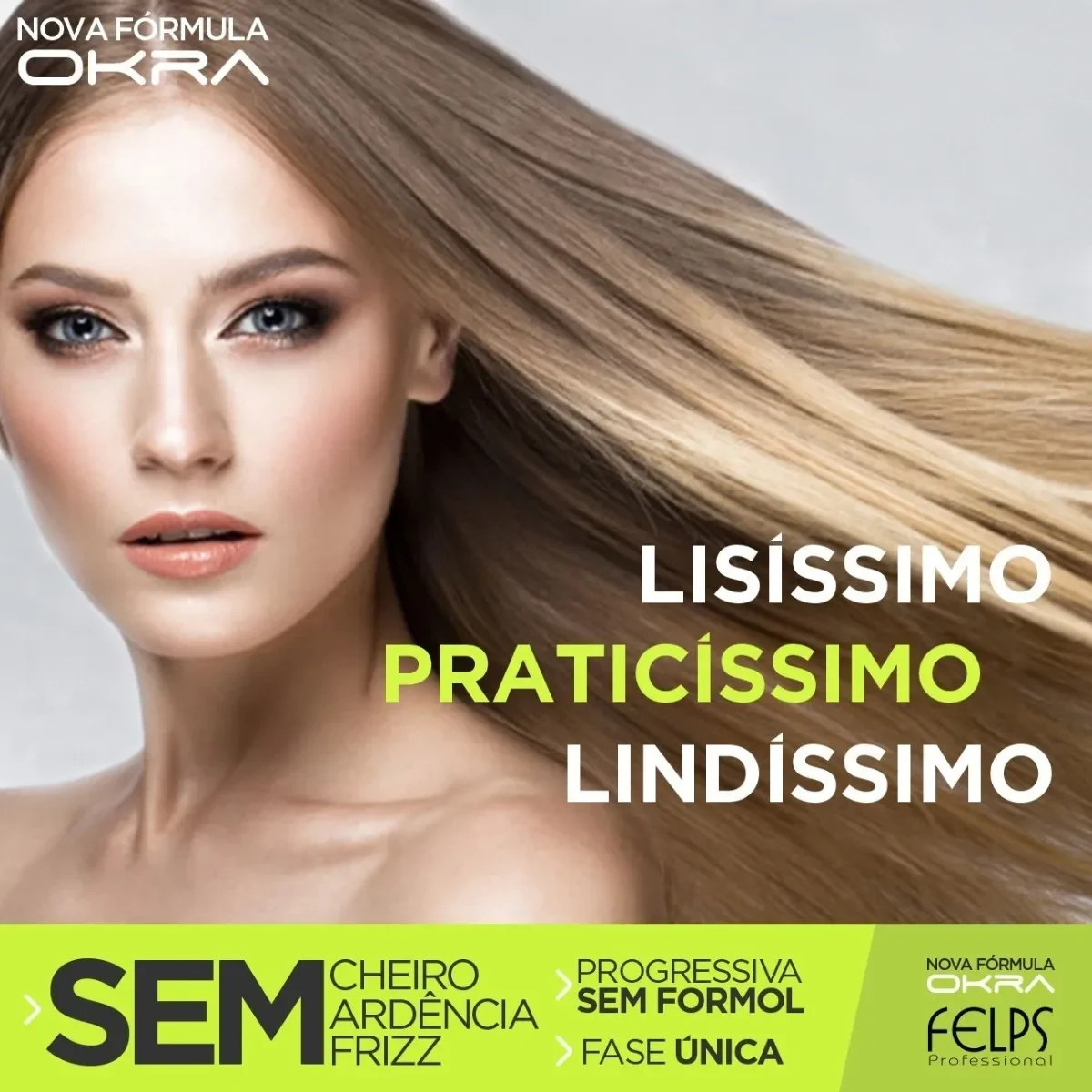Felps Okra Xbtx Anti-Frizz Mask 1L / Kit with 2 Units / Felps Professional