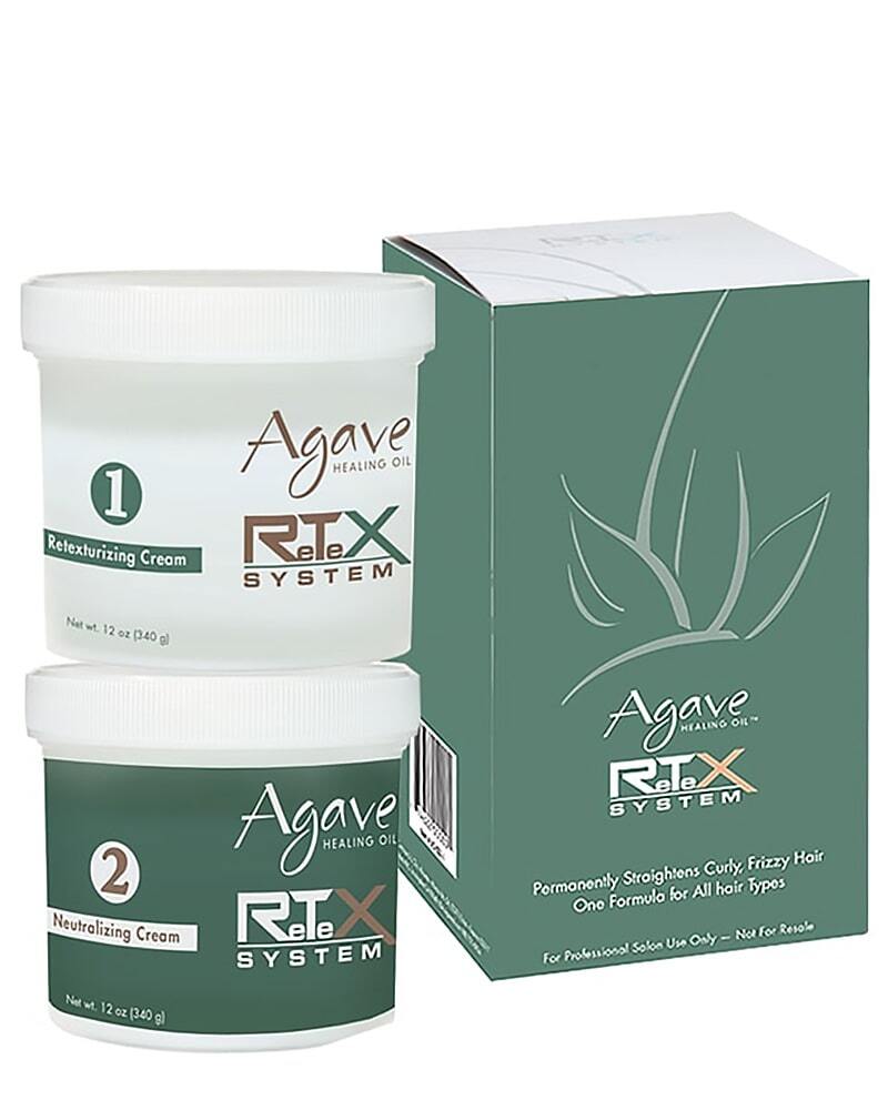 NEW Bio Ionic AGAVE Retex System Hair Straightening Kit – Japanese Straightening