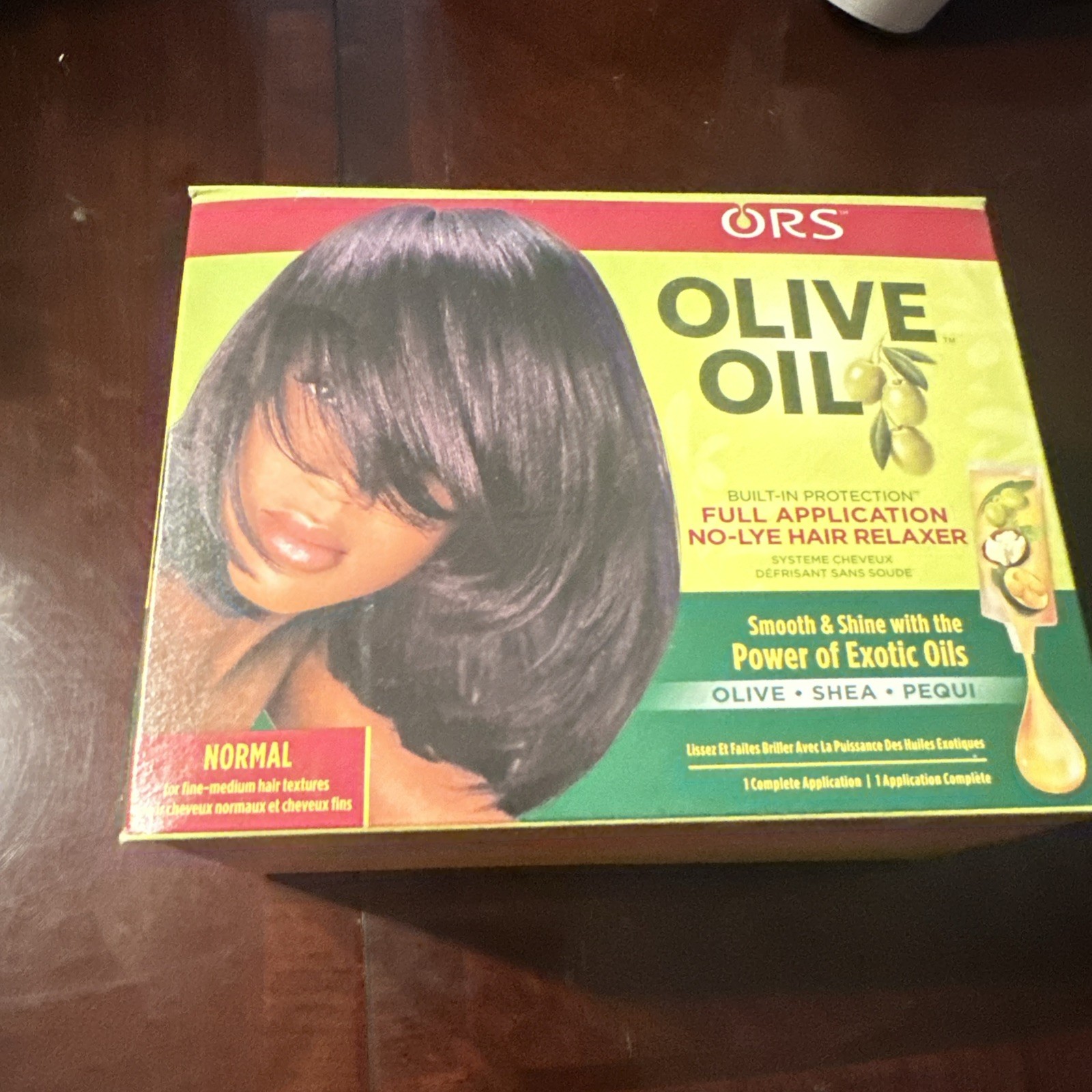 1 Pk) ORS BuiltIn Protection Full Application No-Lye Hair Relaxer – Normal 09/25