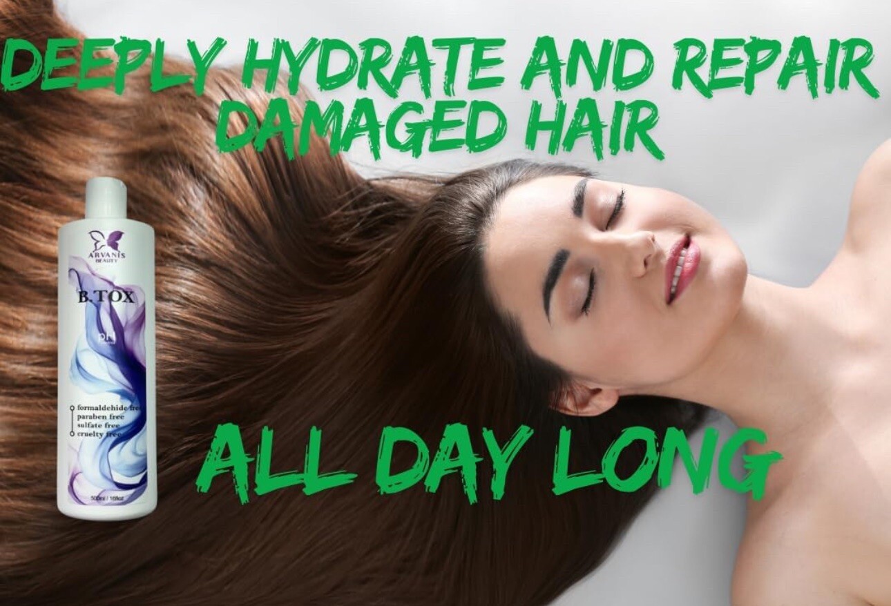 Hair Mask B-Tox Hair Treatment Professional Hair Gloss Blowout 500ml BTox