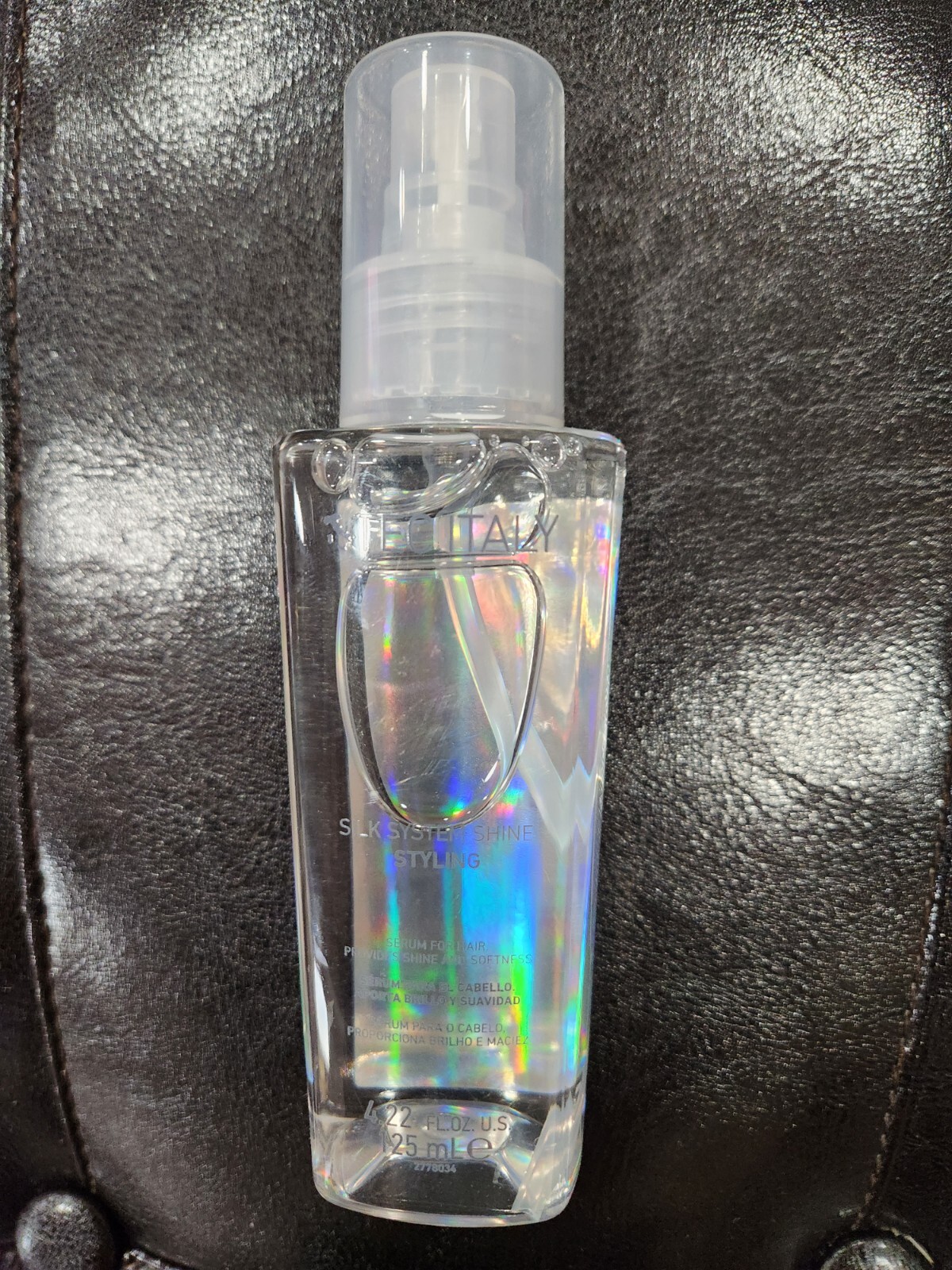 NEW TEC ITALY SILK SYSTEM SHINE STYLING SERUM FOR HAIR 4.22 FL OZ 125 ML.