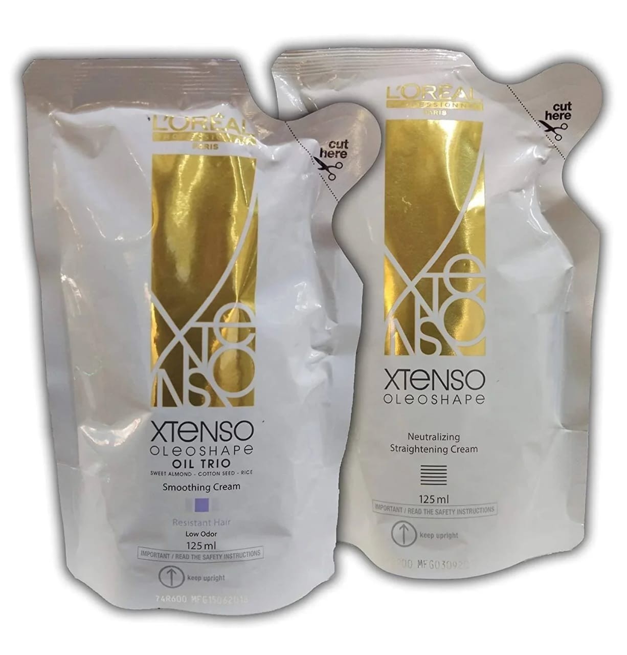 L’Oreal Paris X-Tenso Hair Straightening Cream + Neutralizing Cream – 125Ml