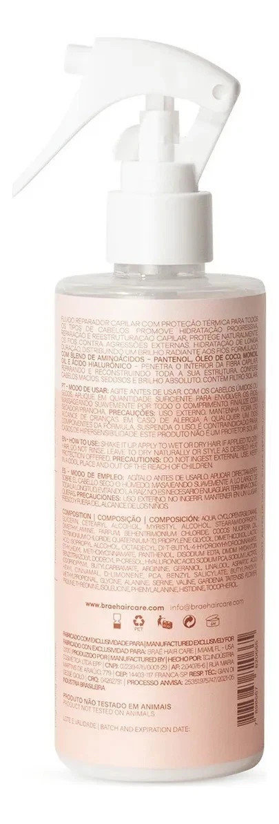 Braé Essential Hair Repair Spray 260ml – Daily Treatment Leave-in Conditioner