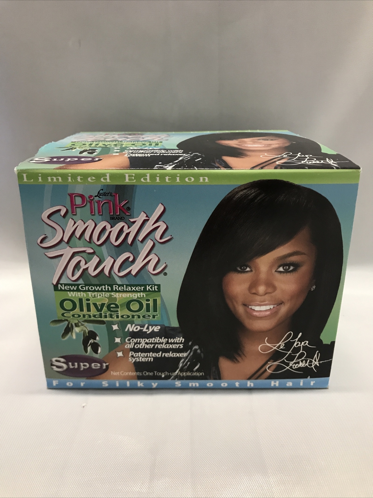 Luster’s Pink Smooth Touch Super, No-Lye Relaxer Kit, 1 Touch-Up Application