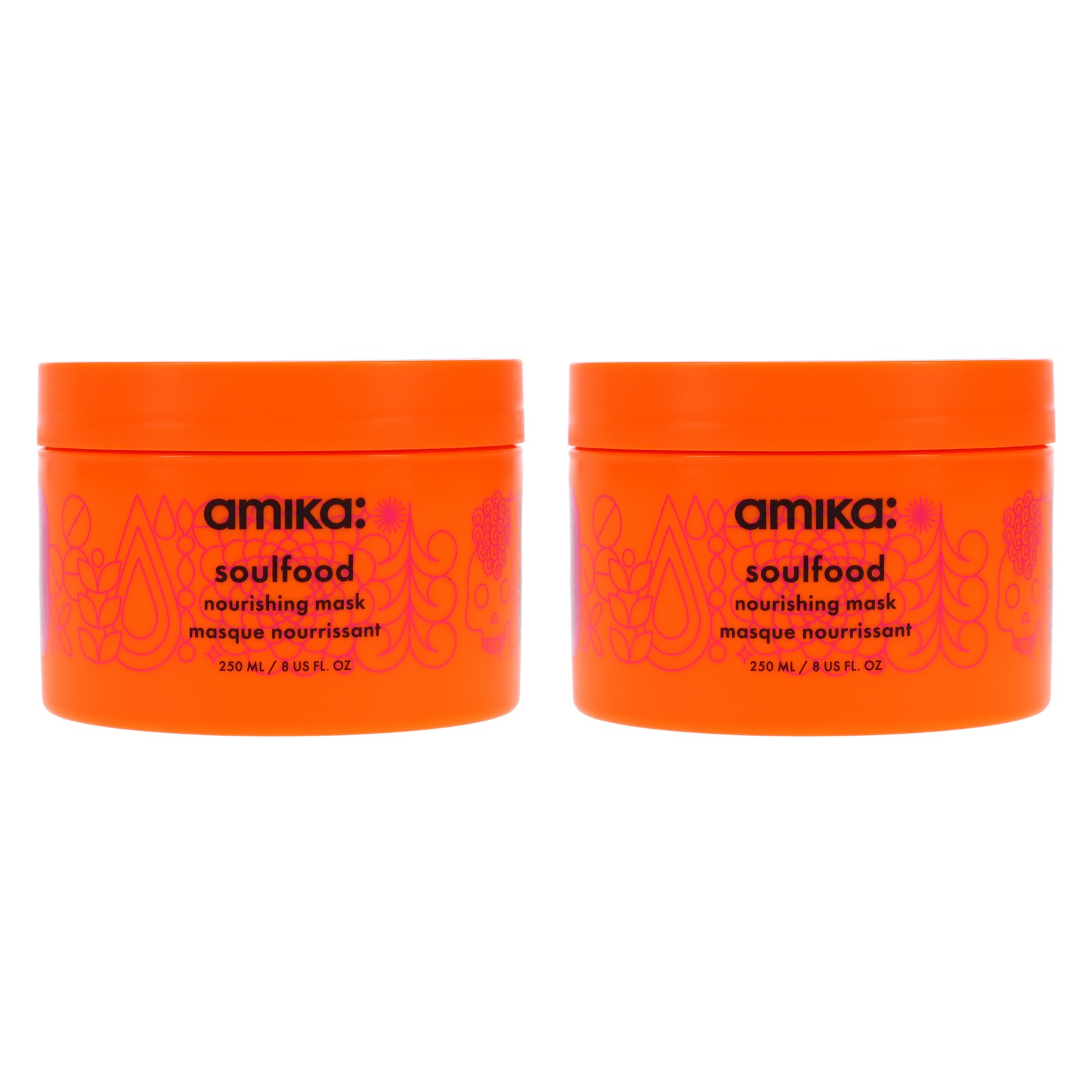 Amika Soulfood Nourishing Mask 8 oz 2 Pack
