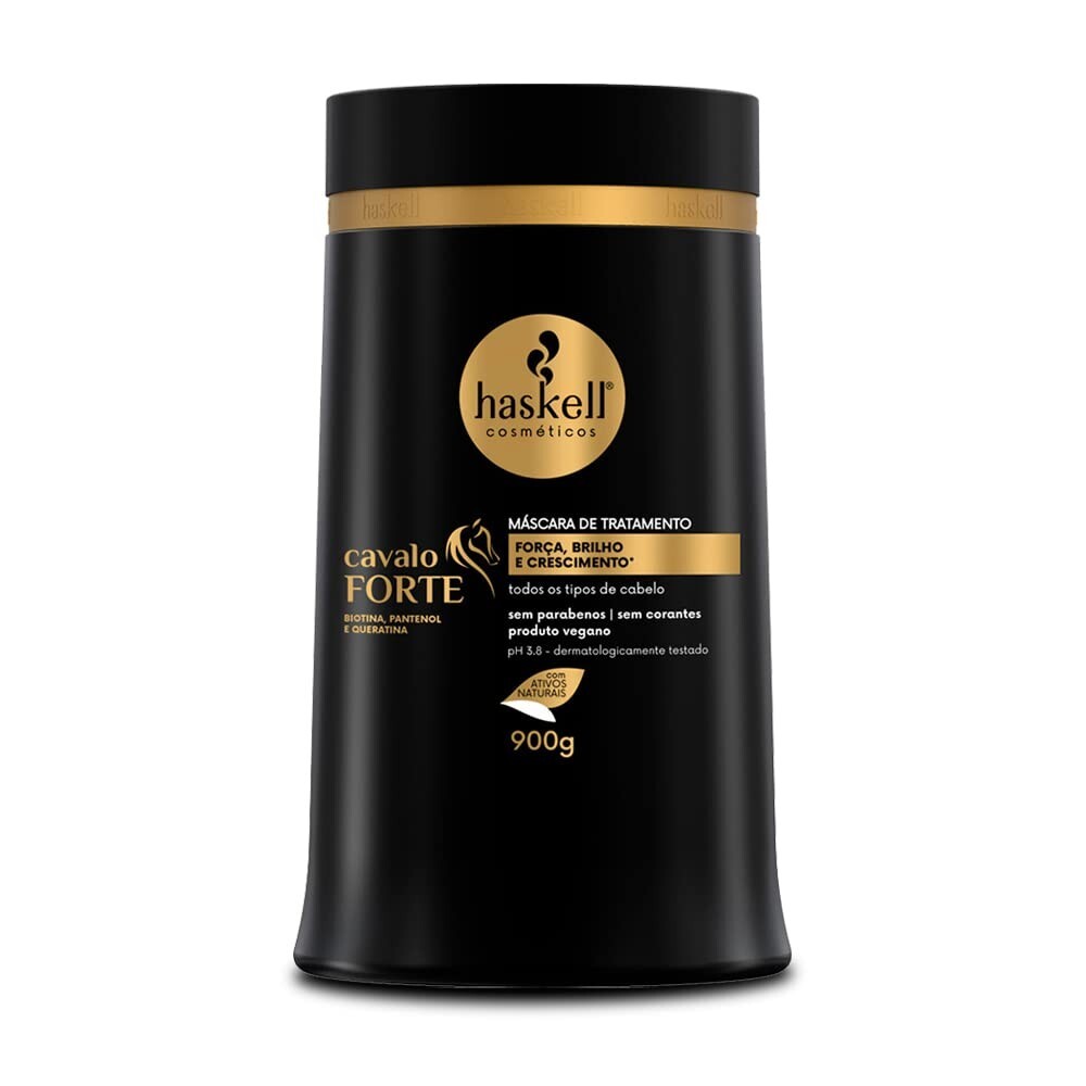 Kit Haskell Cavalo Forte Shampoo + Conditioner + Mask + Leave-in + Serum
