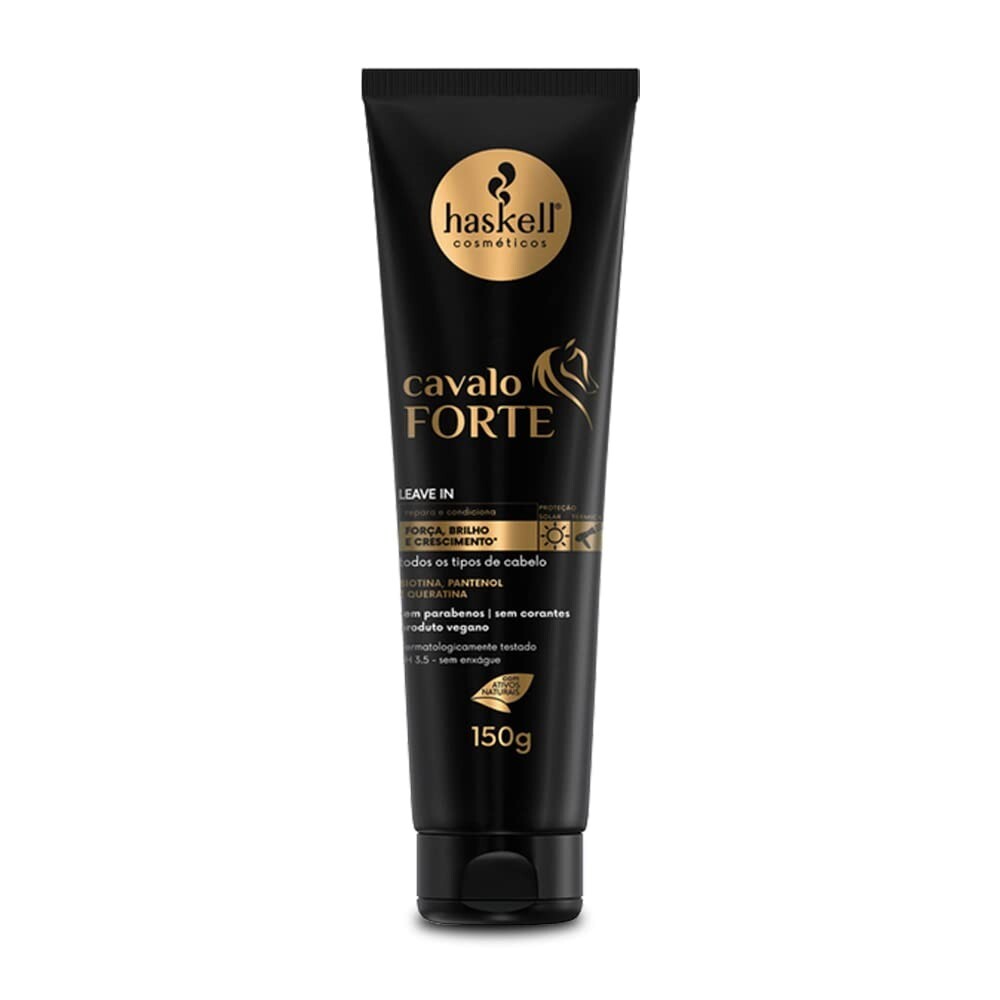 Kit Haskell Cavalo Forte Shampoo + Conditioner + Mask + Leave-in + Serum