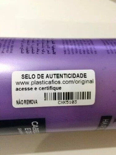 Cadiveu Plastica dos Fios Straightener Brazilian Keratin Hair Treatment 3x 1L